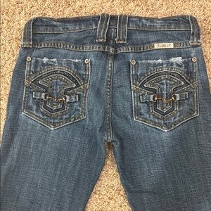 Frankie b Women's Blue Jeans